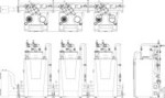System kaskadowy LV/3xC240-160 montaż w szeregu/izolowany